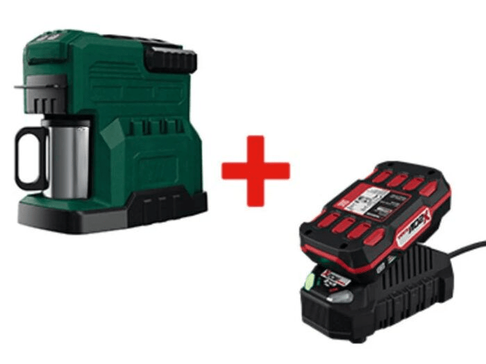 Máquina de café + cargador